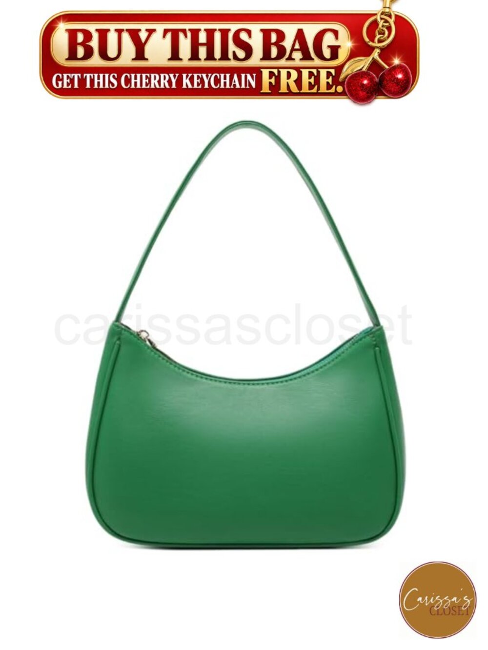 ✨ Cute Hobo Tote Shoulder Bag Mini Clutch Purse with Zipper Closure